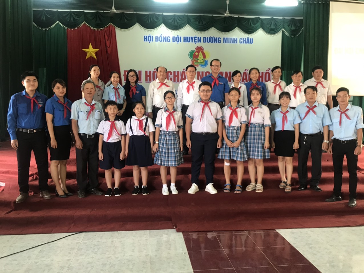 Tổng phụ trách Đội - Người đi đầu trong phong trào “Xây dựng trường học thân thiện, học sinh tích cực” trên địa bàn huyện Dương Minh Châu